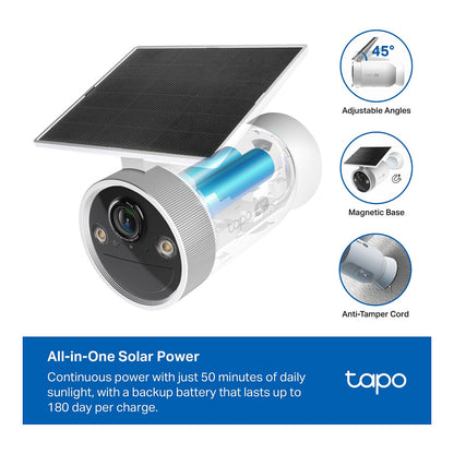 TP-Link Tapo C465 AI Solar Sicherheitskamera Ultra