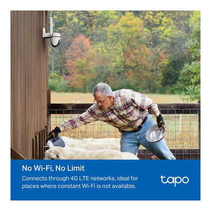 Outdoor Pan/Tilt 4G LTE Camera