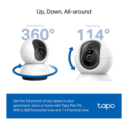 TP-Link Tapo TC72 Pan/Tilt AI Home Security Wi-Fi Camera