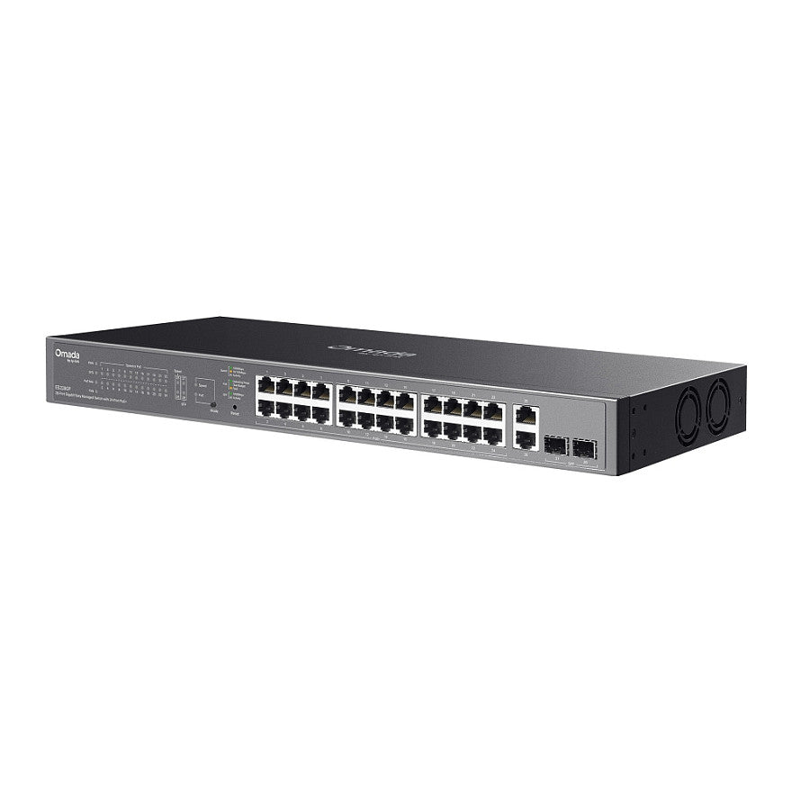 TP-Link Omada ES228GP 28-Port Gigabit Easy Managed Switch 24-Port PoE+