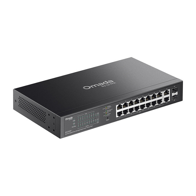 TP-Link Omada ES220GP 20-Port Gigabit Easy mgd. Switch 16x PoE+