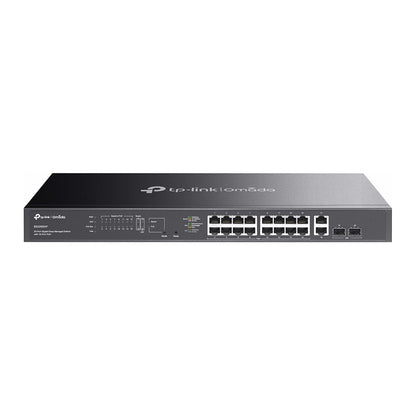 TP-Link Omada ES220GMP 20-Port Gigabit Easy mgd. Switch 16-Port PoE+