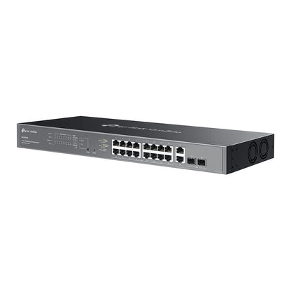 TP-Link Omada ES220GMP 20-Port Gigabit Easy mgd. Switch 16-Port PoE+