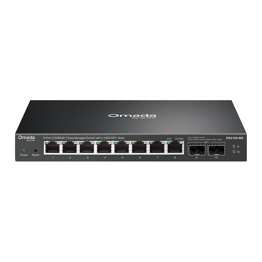 TP-Link Omada ES210X-M2 8-Port 2.5G BASE-T Easy Managed Switch