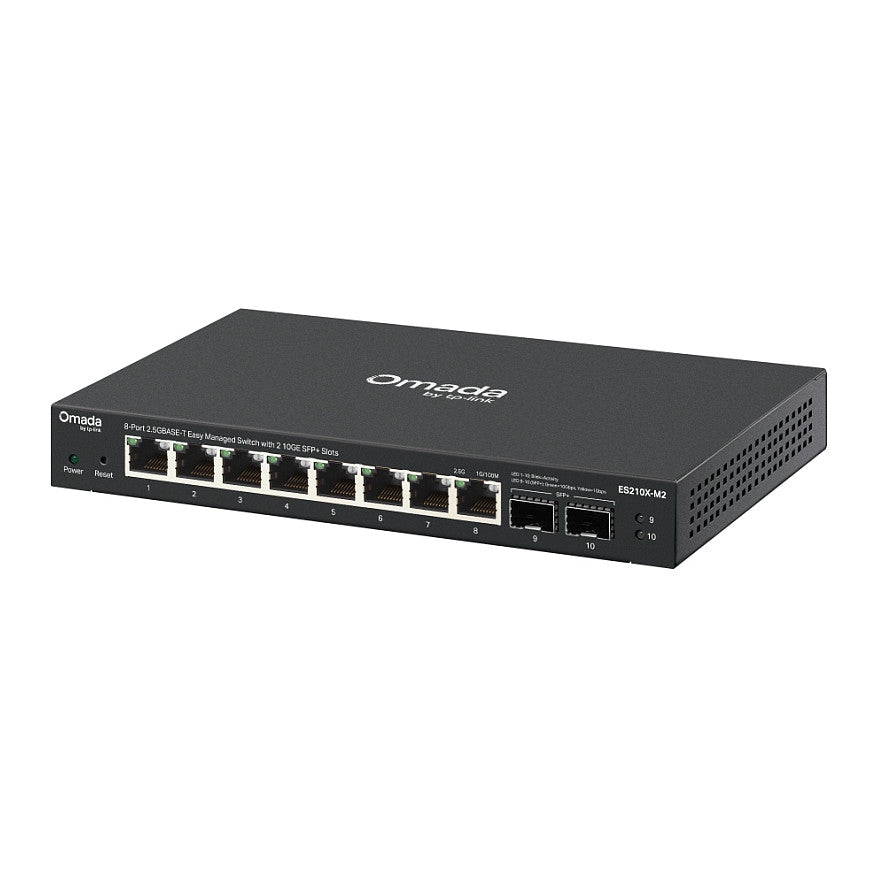 TP-Link Omada ES210X-M2 8-Port 2.5G BASE-T Easy Managed Switch