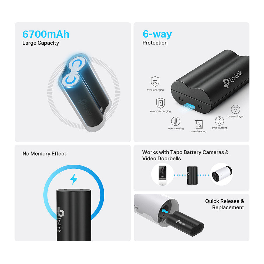 TP-Link Tapo A100 Tapo Akku Pack