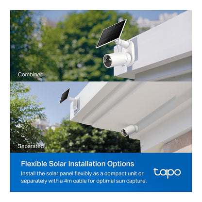 TP-Link Tapo C460 KIT - Überwachungskamera - Bullet - Outdoor - Stromversorung Solar/Akku 4k (8MP)