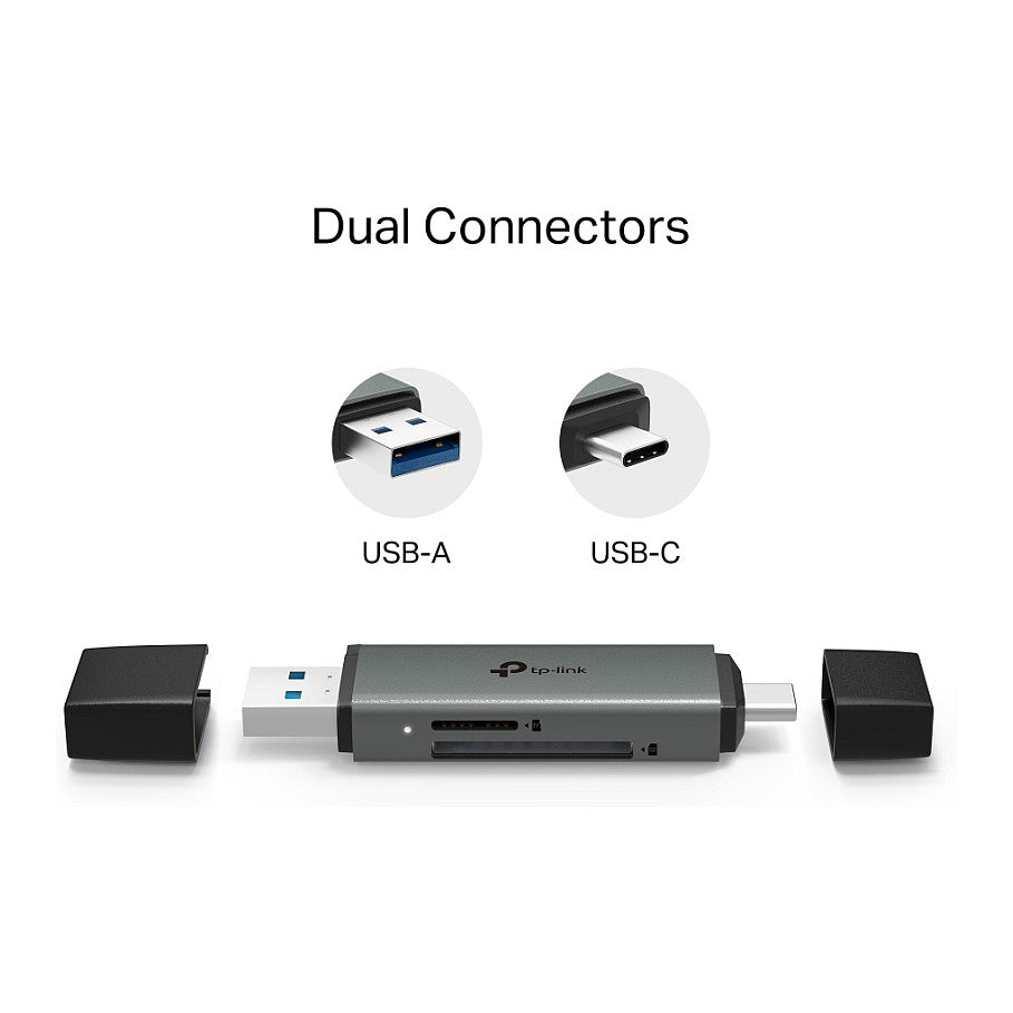 TP-Link UA430D USB3.0 Typ-C & Typ-A to SD+microSD 3.0 Adap.