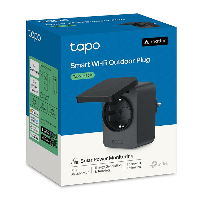 HOME TP-Link Tapo P410M Smart Wi-Fi Outdoor Stecker