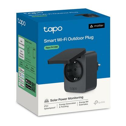 HOME TP-Link Tapo P410M Smart Wi-Fi Outdoor Stecker