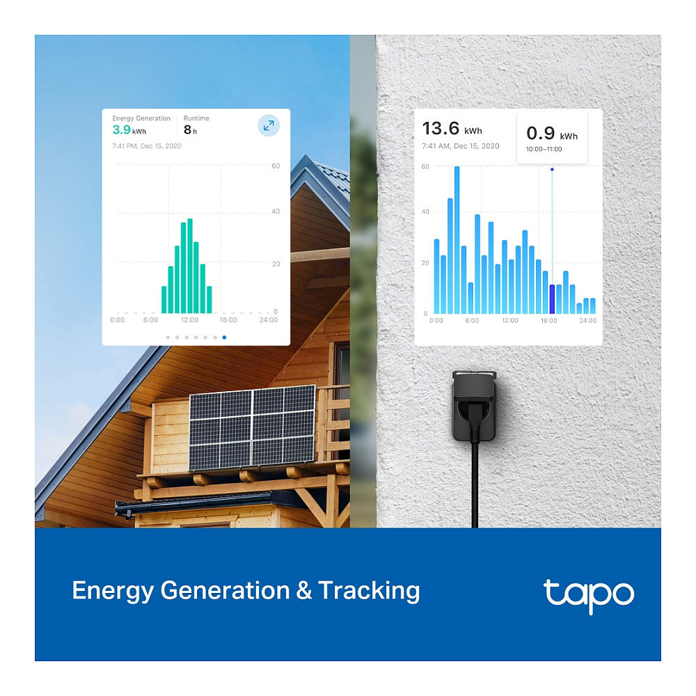 HOME TP-Link Tapo P410M Smart Wi-Fi Outdoor Stecker