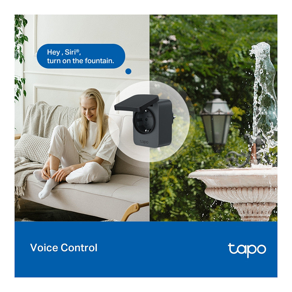 HOME TP-Link Tapo P410M Smart Wi-Fi Outdoor Stecker