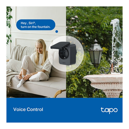 HOME TP-Link Tapo P410M Smart Wi-Fi Outdoor Stecker