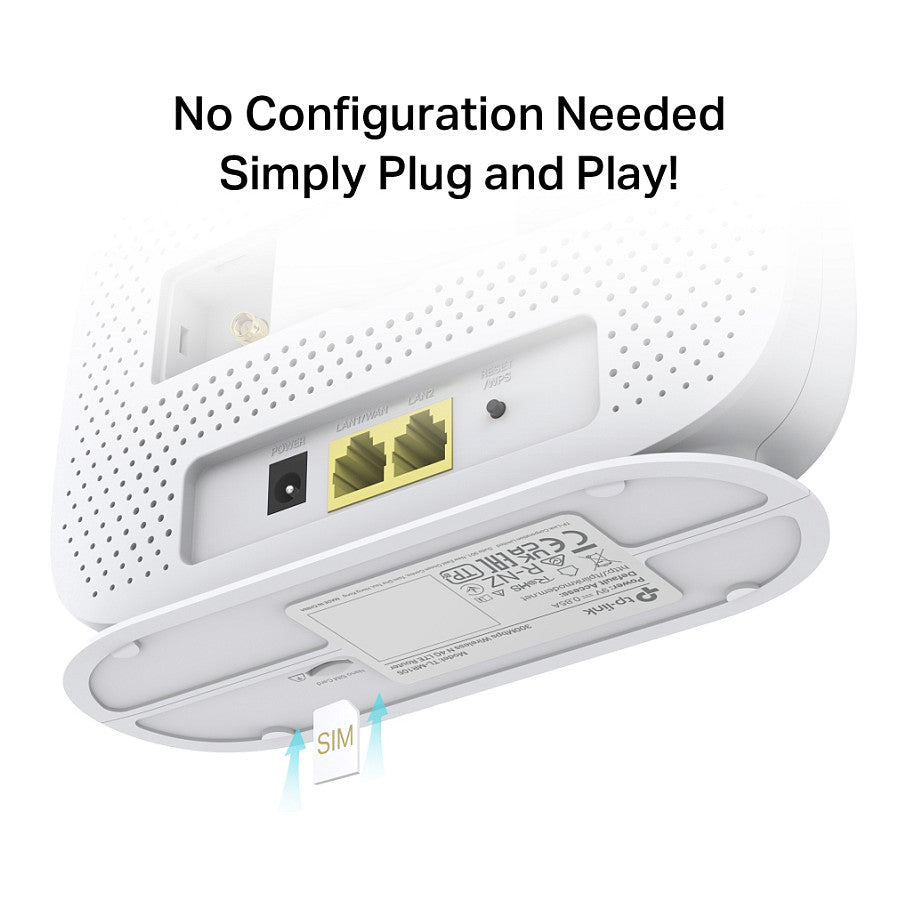 TP-Link TL-MR105 300Mbit/s Wireless N 4G LTE Router