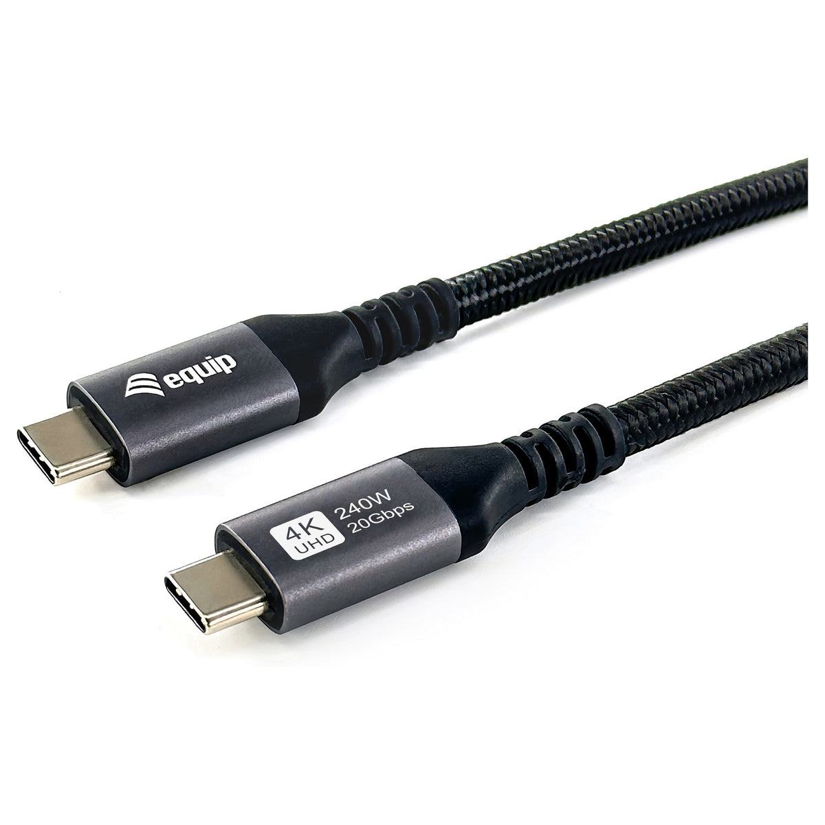 Equip Kabel USB-C4.0->C Gen2x2 PD100W St/St 3.00m schwarz