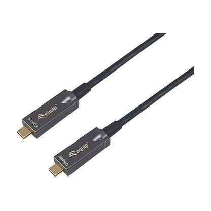 Equip Kabel USB-C3.2->C AOC 8K PD60W St/St 10.00m schwarz