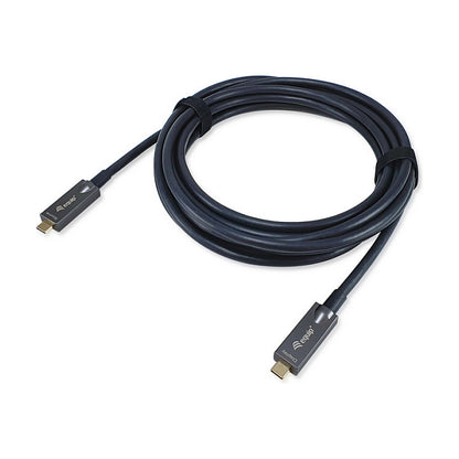 Equip Kabel USB-C3.2->C AOC 8K PD60W St/St 15.00m schwarz