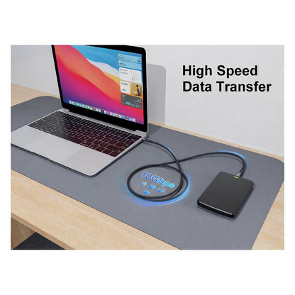 Equip Kabel USB-C3.2->C AOC 8K PD60W St/St 15.00m schwarz