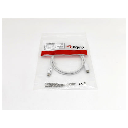 Equip Kabel USB-C3.2->C Gen1 PD60W St/St 0.50m weiß