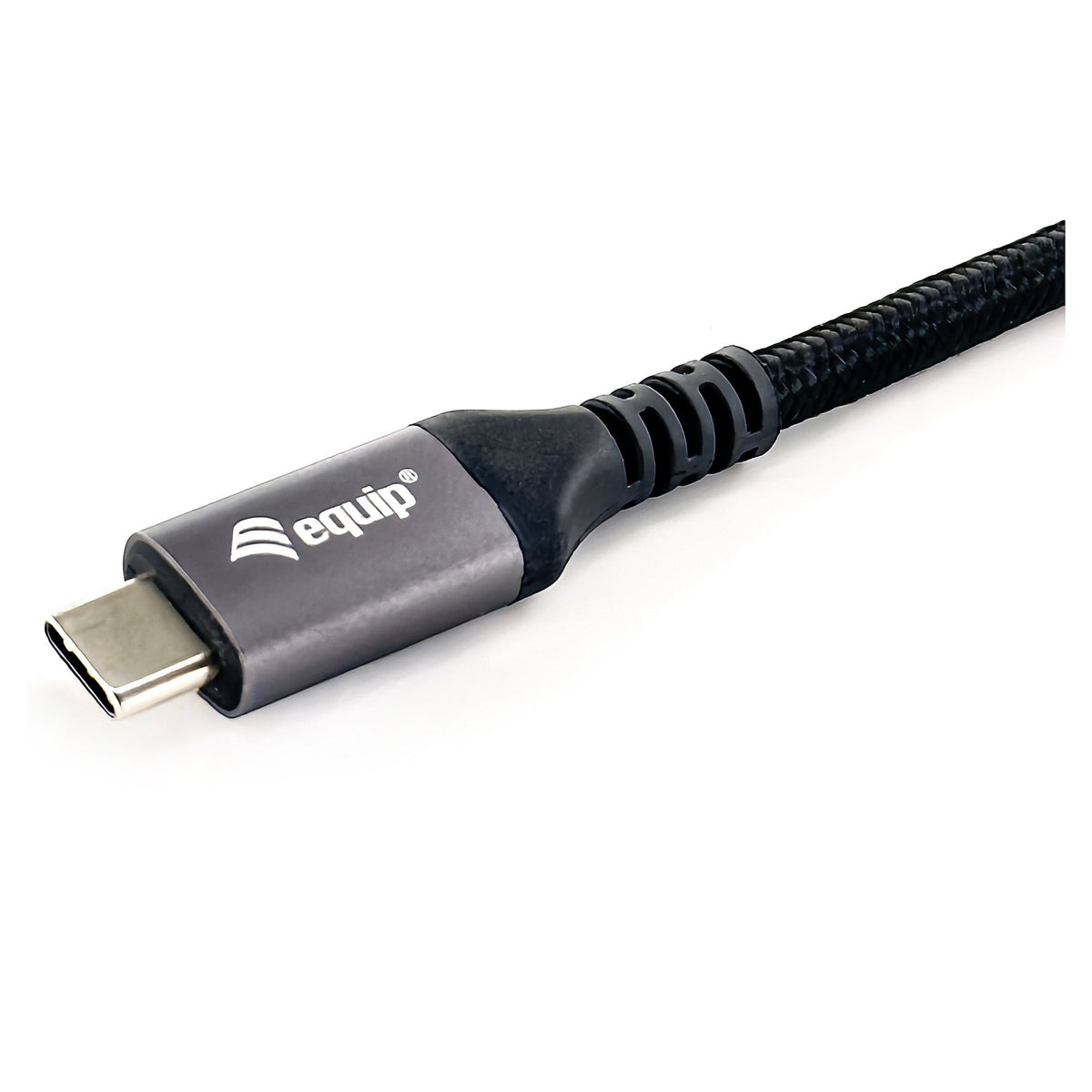 Equip Kabel USB-C4.0->C 40Gbps PD240W St/St 0.50m schwarz