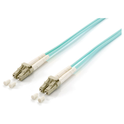 Equip Patchkabel LC->LC 1.50m Multimode Duplex OM3 türkis