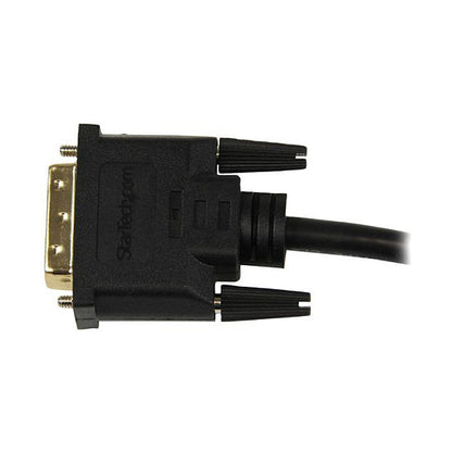 STARTECH.COM HDMI auf DVI Adapter 20cm - DVI-D 25 pin Stecker zu HDMI 19 pin Buchse - Monitor Dongle Adapterkabel
