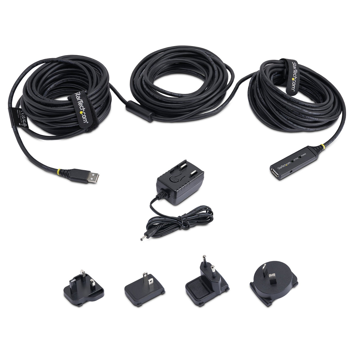 STARTECH.COM 15m USB 2.0 Repeater Kabel - Aktives USB Verlngerungskabel mit Signalverstrker - 1 x USB Stecker/ 1 x USB Buchse