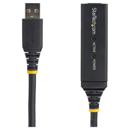 STARTECH.COM 15m USB 2.0 Repeater Kabel - Aktives USB Verlngerungskabel mit Signalverstrker - 1 x USB Stecker/ 1 x USB Buchse