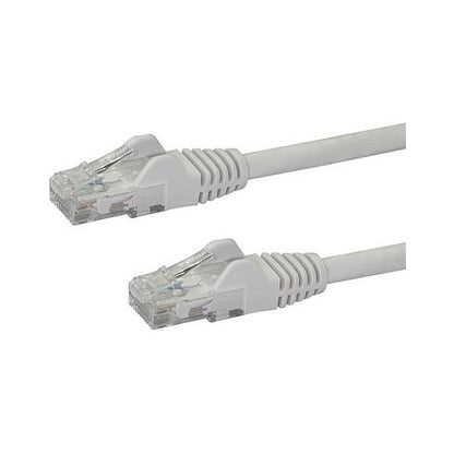 STARTECH.COM 1m Cat6 UTP RJ45 Gigabit Patchkabel Snagless - Cat 6 Netzwerkkabel mit Schutzmanschette - Cat.6 Patch-Kabel - Weiss