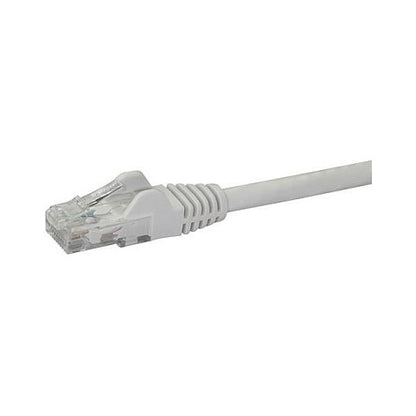 STARTECH.COM 1m Cat6 UTP RJ45 Gigabit Patchkabel Snagless - Cat 6 Netzwerkkabel mit Schutzmanschette - Cat.6 Patch-Kabel - Weiss