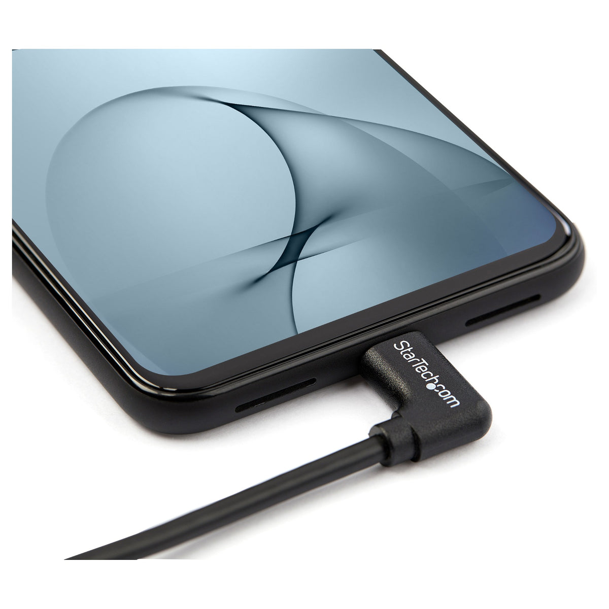 STARTECH.COM USB- C Kabel rechtsgewinkelt - St/St-1m - USB 2.0 - USB Typ-C Kabel - 90grad USB C - USB-C auf USB C - USB-C Ladekabel