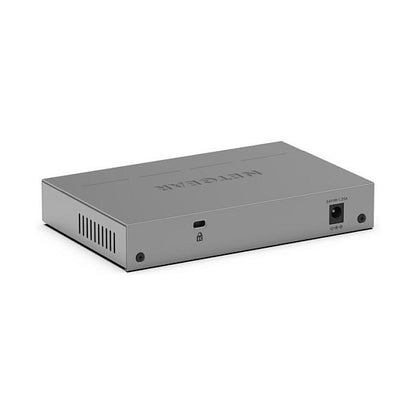 NETGEAR GS105P - Switch - unmanaged - 1 x 10/100/1000 + 4 x 10/100/1000 (PoE+) - Desktop, wandmontierbar - PoE+ (63 W)