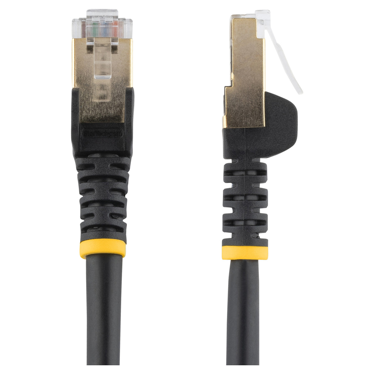 STARTECH.COM 7,5m CAT6a-Kabel - Schwarz - RJ45-Ethernet-Kabel - Snagless - STP - Kupferdraht - 10 Gbit 6ASPAT750CMBK