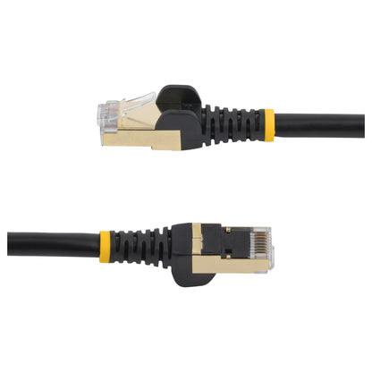 STARTECH.COM 7,5m CAT6a-Kabel - Schwarz - RJ45-Ethernet-Kabel - Snagless - STP - Kupferdraht - 10 Gbit 6ASPAT750CMBK