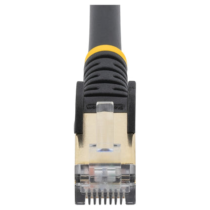 STARTECH.COM 7,5m CAT6a-Kabel - Schwarz - RJ45-Ethernet-Kabel - Snagless - STP - Kupferdraht - 10 Gbit 6ASPAT750CMBK