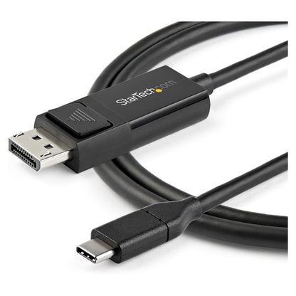 STARTECH.COM 2m USB-C auf DisplayPort-Kabel - 4K 60Hz - USB-C-Adapter - Thunderbolt 3-kompatibel - bidirektional