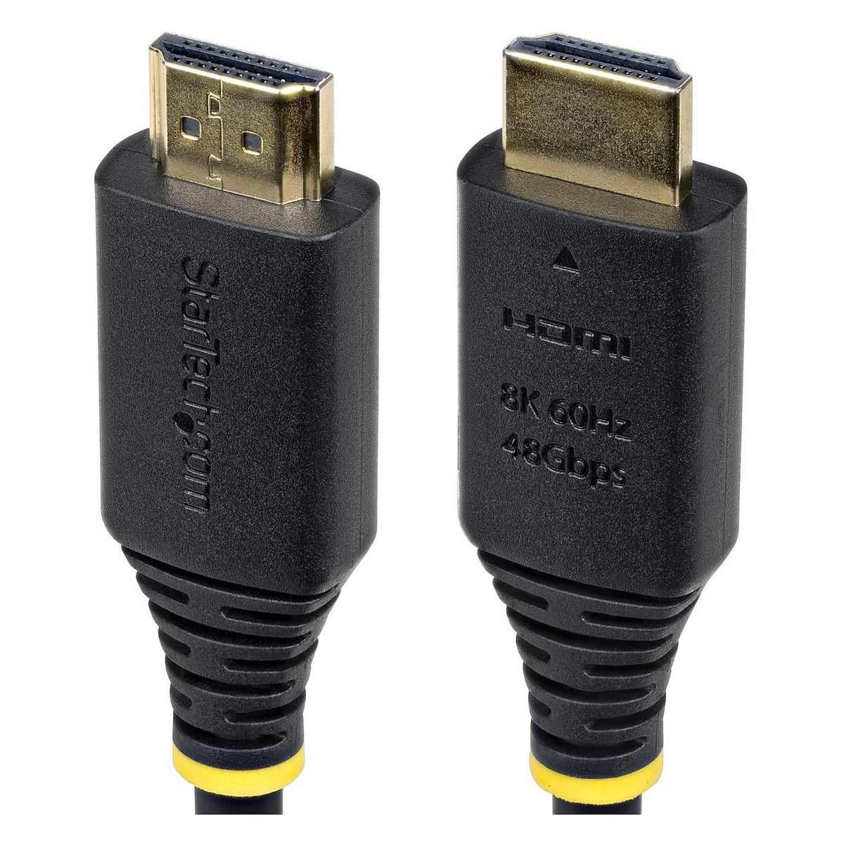 STARTECH.COM 50cm Zertifiziertes Ultra High Speed HDMI Kabel 8K 60Hz und 4K 120Hz UHD HDMI 2.1 Kabel mit HDR10+ und eARC 48Gbps
