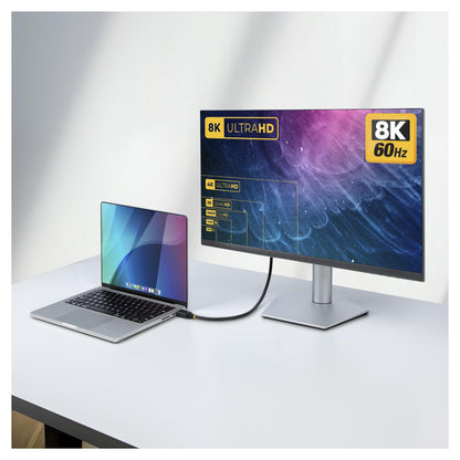 STARTECH.COM 50cm Zertifiziertes Ultra High Speed HDMI Kabel 8K 60Hz und 4K 120Hz UHD HDMI 2.1 Kabel mit HDR10+ und eARC 48Gbps