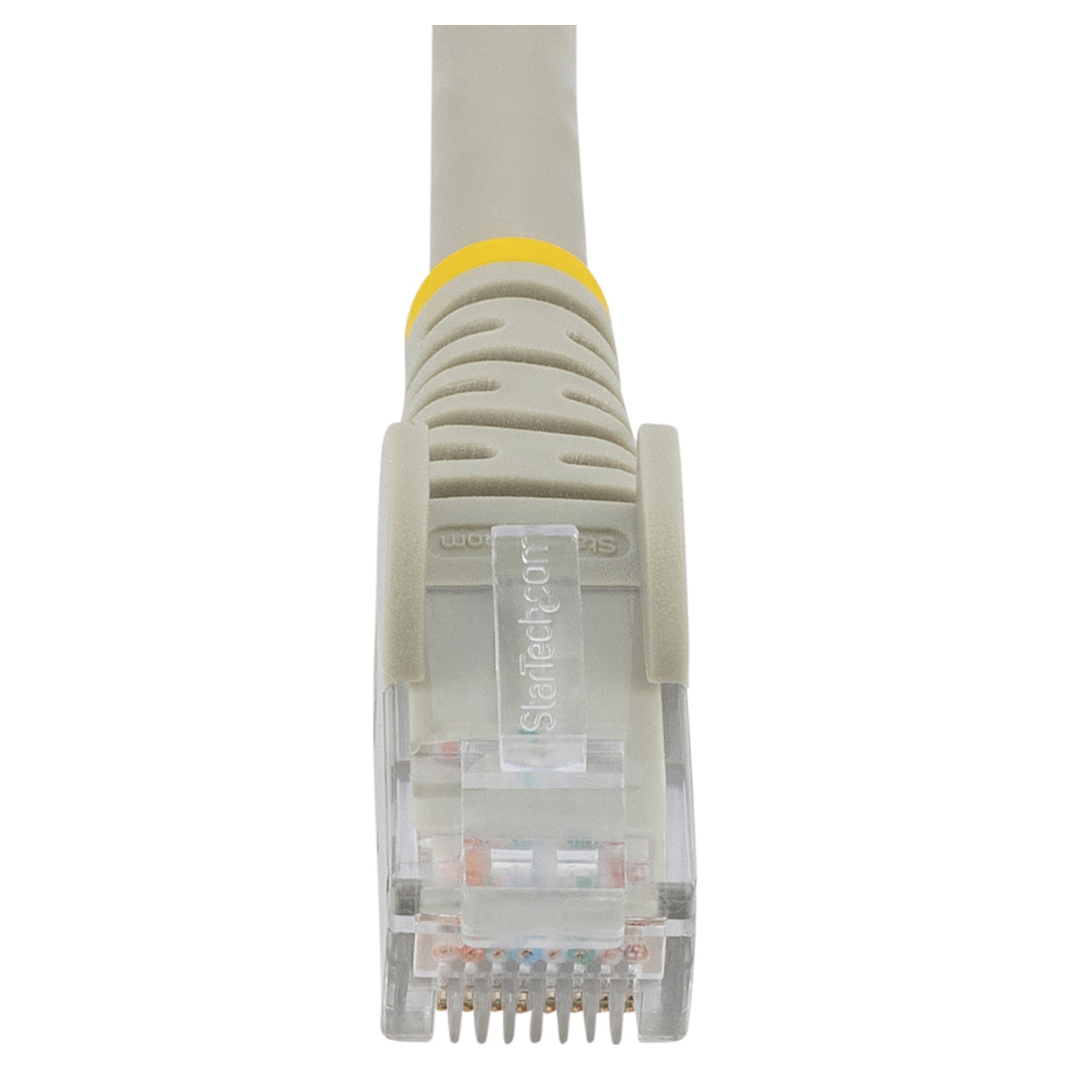 STARTECH.COM 0.5m LSZH CAT6 Ethernet Cable - 10 Gigabit 100W PoE RJ45 UTP Network Patch Cord Snagless - Grey ETL Verified