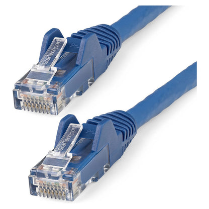 STARTECH.COM 5m LSZH CAT6 Ethernet Cable - 10 Gigabit 100W PoE RJ45 UTP Network Patch Cord Snagless - Blue ETL Verified