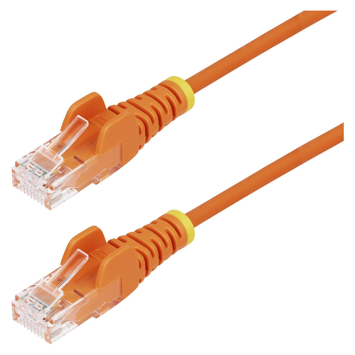 STARTECH.COM 2m Orange Schlankes CAT6-Ethernet-Kabel Snagless RJ45 LSZH 28AWG Reines Kupfer Patchkabel/Netzwerkkabel