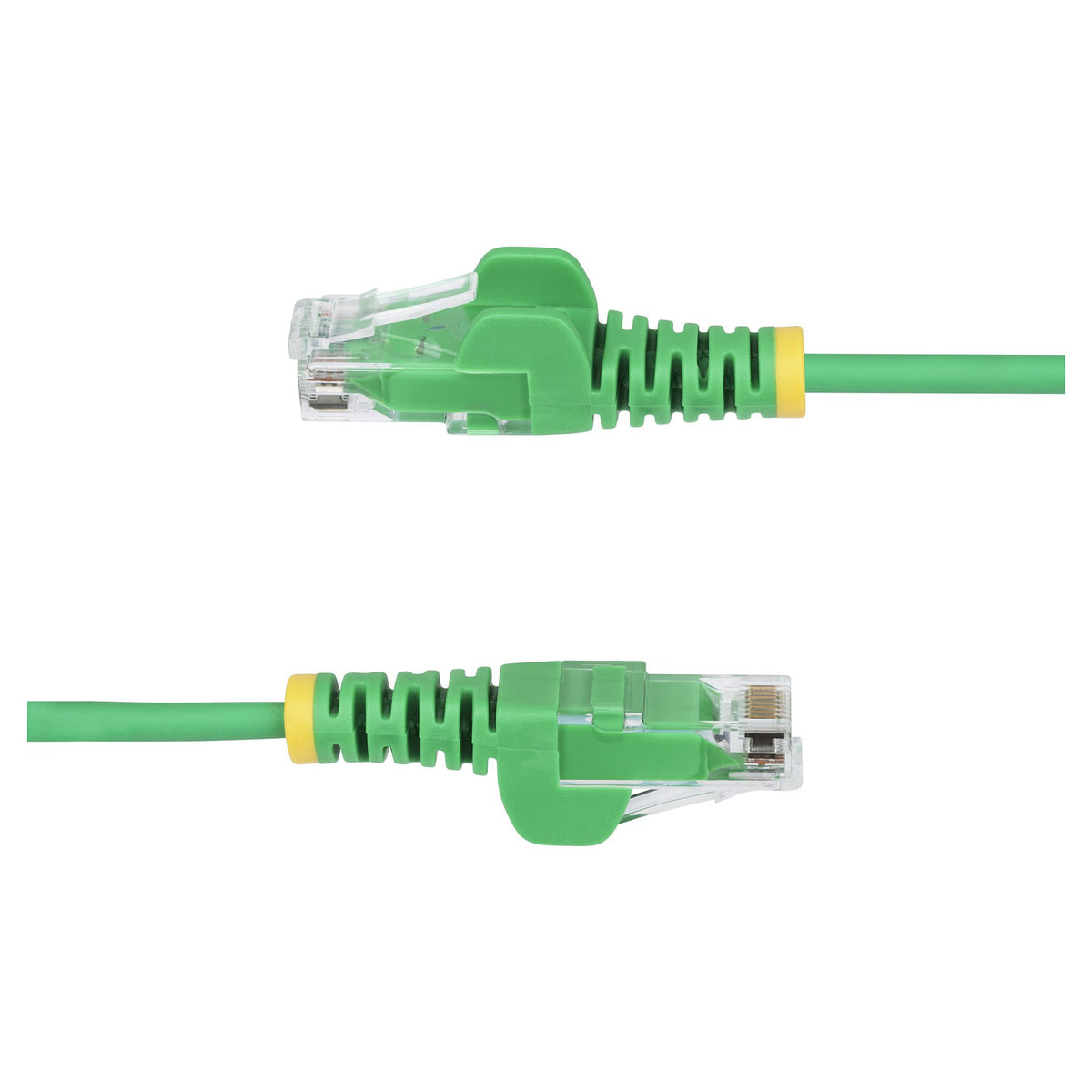 STARTECH.COM 50cm Grunes Schlankes CAT6-Ethernet-Kabel Snagless RJ45 LSZH 28AWG Reines Kupfer Patchkabel/Netzwerkkabel