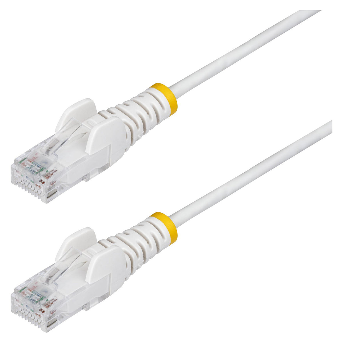 STARTECH.COM 5m Weisses Schlankes CAT6-Ethernet-Kabel Snagless RJ45 LSZH 28AWG Reines Kupfer Patchkabel/Netzwerkkabel