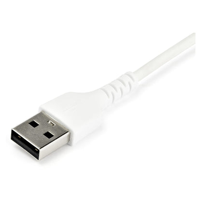 STARTECH.COM 1m/3.3ft USB 2.0 to USB-C Cable High Quality USB 2.0 Cable White USB Data Transfer Cable