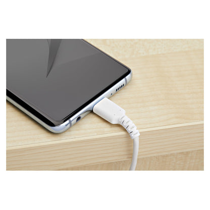 STARTECH.COM 1m/3.3ft USB 2.0 to USB-C Cable High Quality USB 2.0 Cable White USB Data Transfer Cable