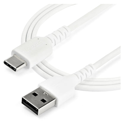 STARTECH.COM 1m/3.3ft USB 2.0 to USB-C Cable High Quality USB 2.0 Cable White USB Data Transfer Cable