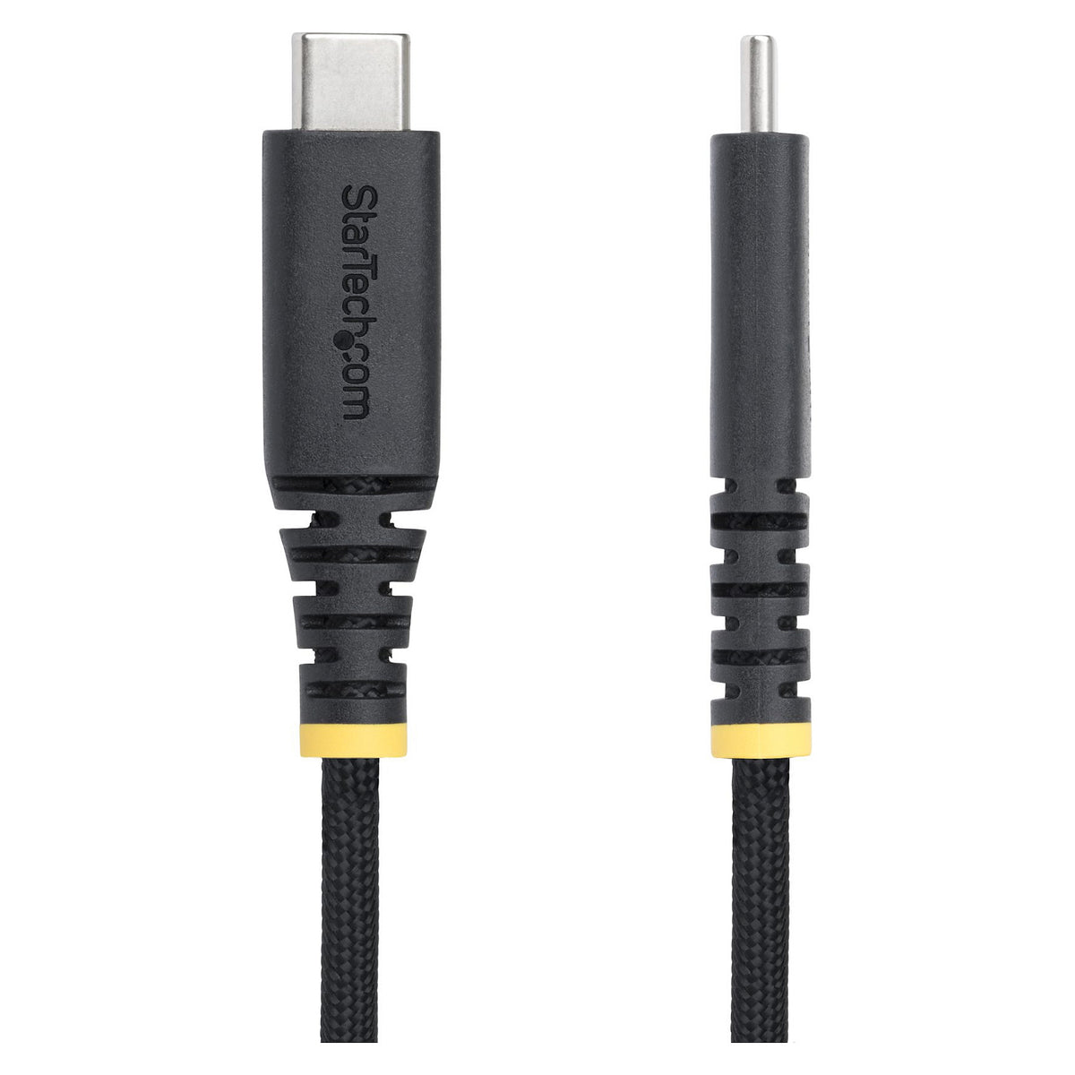 STARTECH.COM 2m USB-C-Ladekabel Schraubensicherung 240W 5A PD EPR Laptop-Ladekabel Nylon Geflochten USB-IF zertifiziert