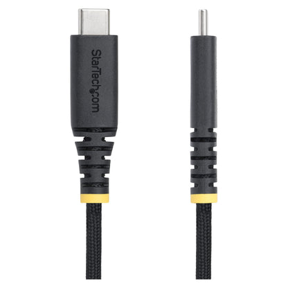 STARTECH.COM 2m USB-C-Ladekabel Schraubensicherung 240W 5A PD EPR Laptop-Ladekabel Nylon Geflochten USB-IF zertifiziert