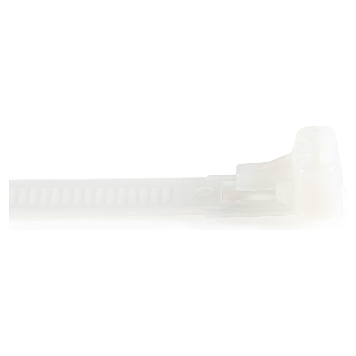 STARTECH.COM Kabelbinder - 254x7mm wiederverwendbar lsbare Nylonbinder Innen- und Aussenbereich 94V-2/UL weiss 100 Stck