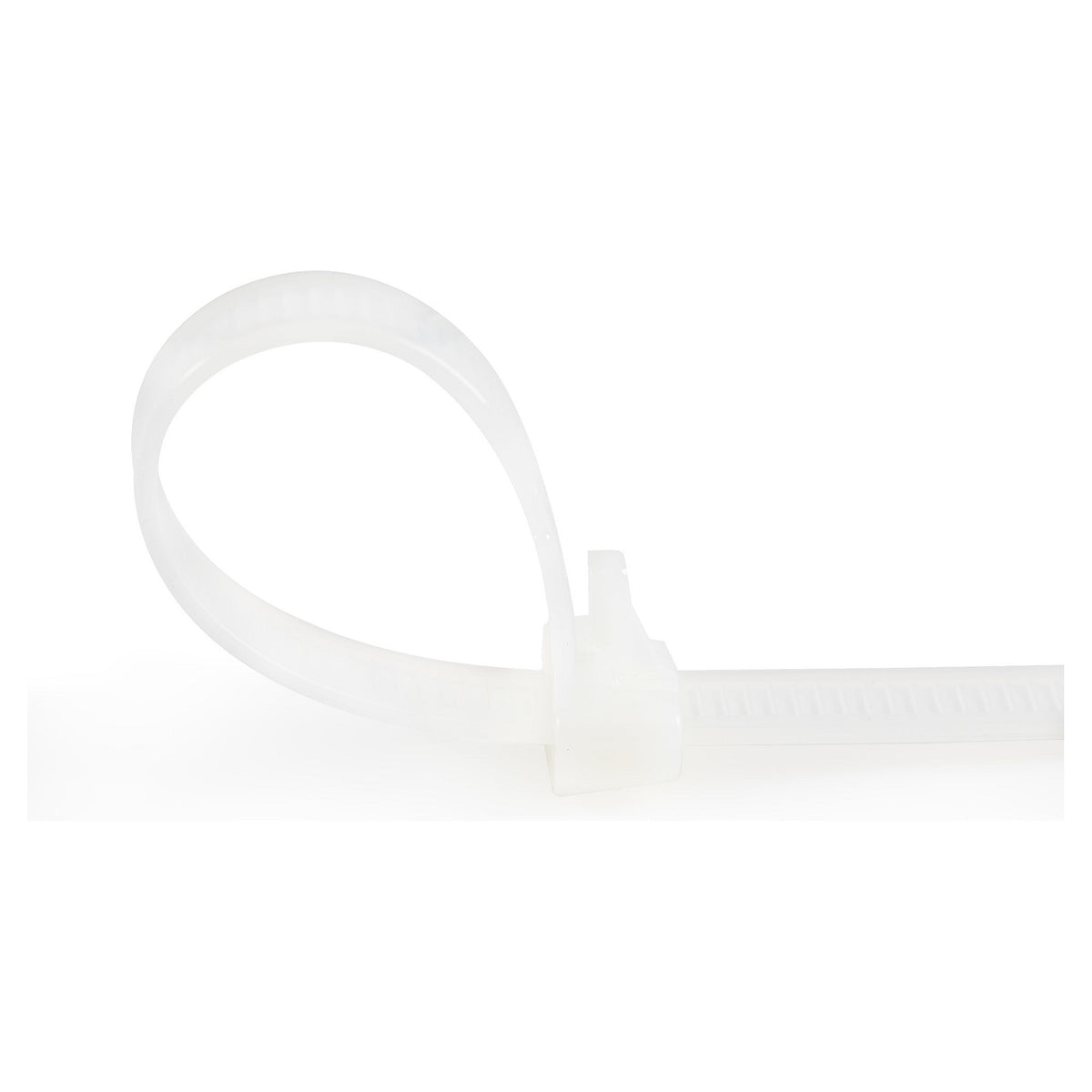 STARTECH.COM Kabelbinder - 254x7mm wiederverwendbar lsbare Nylonbinder Innen- und Aussenbereich 94V-2/UL weiss 100 Stck